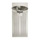 Haws&reg; Satin Stainless Steel Barrier Free Chilled Wall Mount Fountain 
