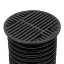 NDS Black 10 in. Round Grate Black 
