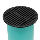 NDS Black 10 in. Round Grate Black 