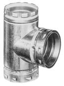 Gas Vent Tee 8 in. Aluminum and Galvanized Steel