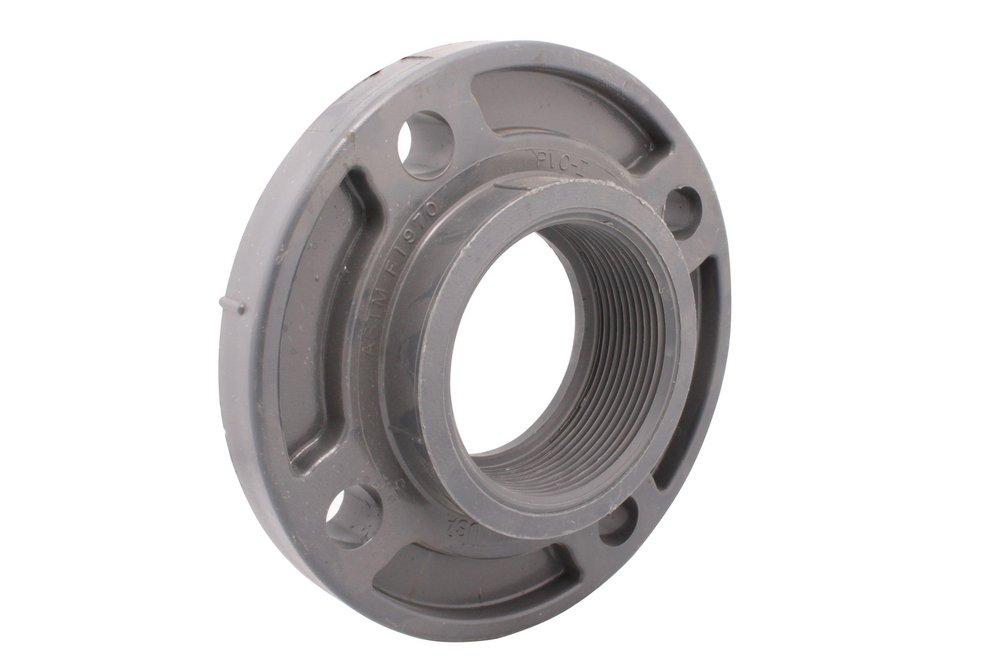 PVC Schedule 80 Threaded Flange 