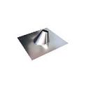 1/2 x 15 x 4-1/4 in. Galvanized Steel All Fuel Pipe Flashing