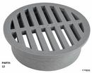 NDS Grey Round Grate Grey 