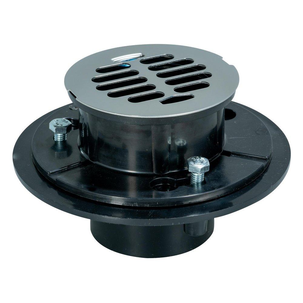 IPS Corporation 2 in. Push On Stainless Steel Shower Drain 