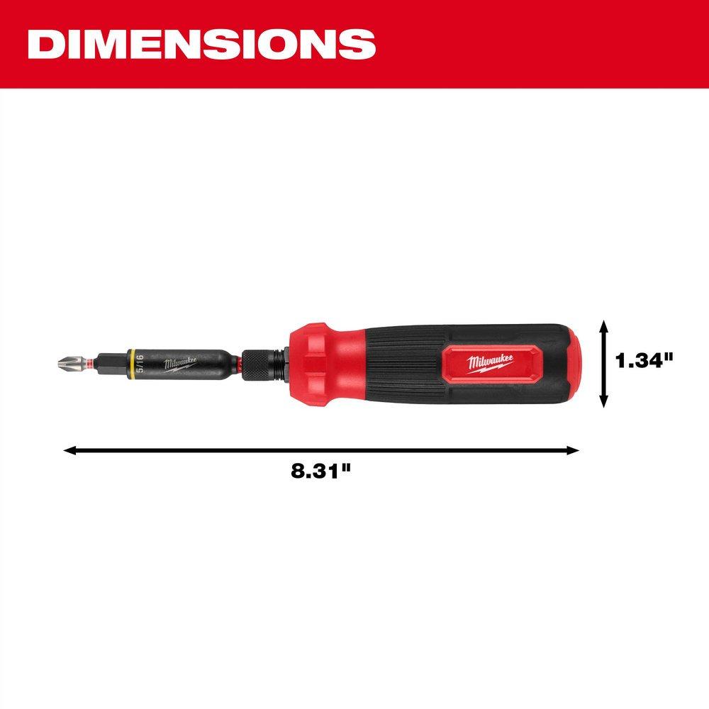 8-IN-1 MULTI-BIT & NUT DRIVER W/ SHOCKWAVE IMPACT DUTY BITS & NUT DRIVERS? 