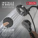 DELTA UNIVERSAL SHOWERING COMPONENTS 5-SETTING IN2ITION WITH PROCLEAN 
