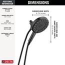 DELTA UNIVERSAL SHOWERING COMPONENTS 5-SETTING IN2ITION WITH PROCLEAN 