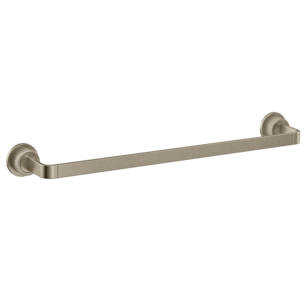 BRUSHED NICKEL 18 TOWEL BAR 