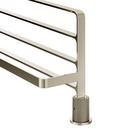 BRUSHED NICKEL/POLISHED NICKE HAND TOWEL BAR 