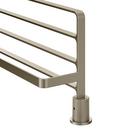 BRUSHED NICKEL TOWEL SHELF 