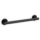 MATTE BLACK 18 DESIGNER GRAB BAR 