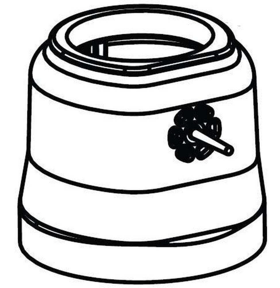 Moen Polished Chrome Vacuum Breaker Hub Assembly 