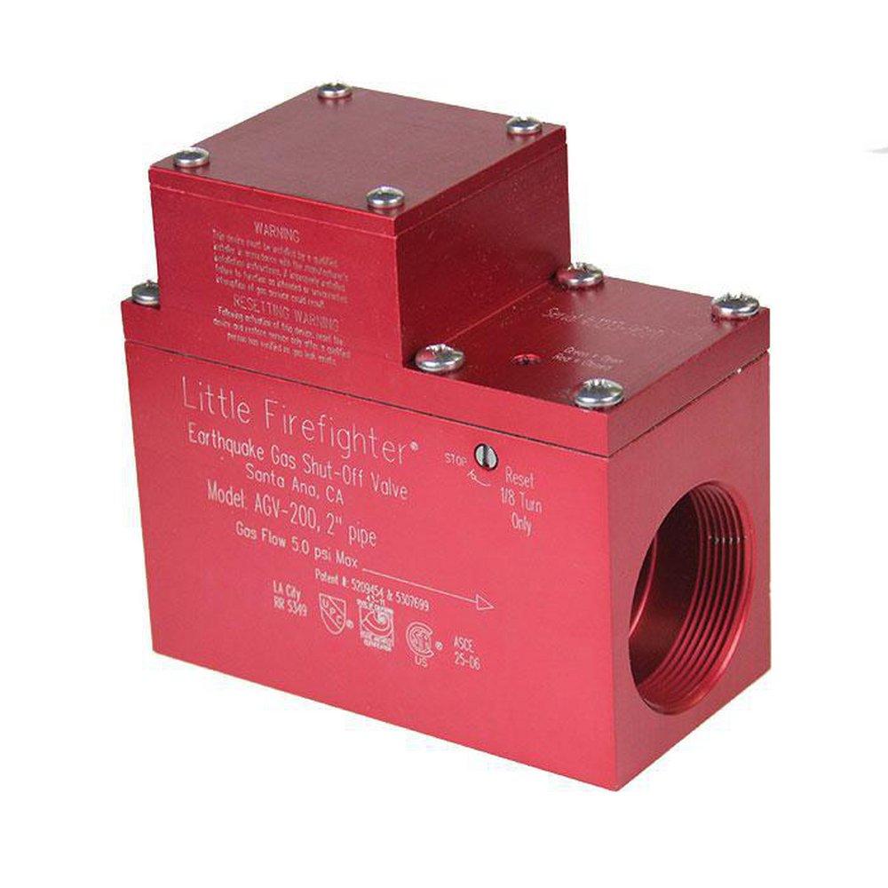 Little Firefighter Aluminum 5 psi NPT Gas Shutoff Valve 