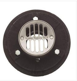 2 in. No Caulk Cast Iron Shower Drain