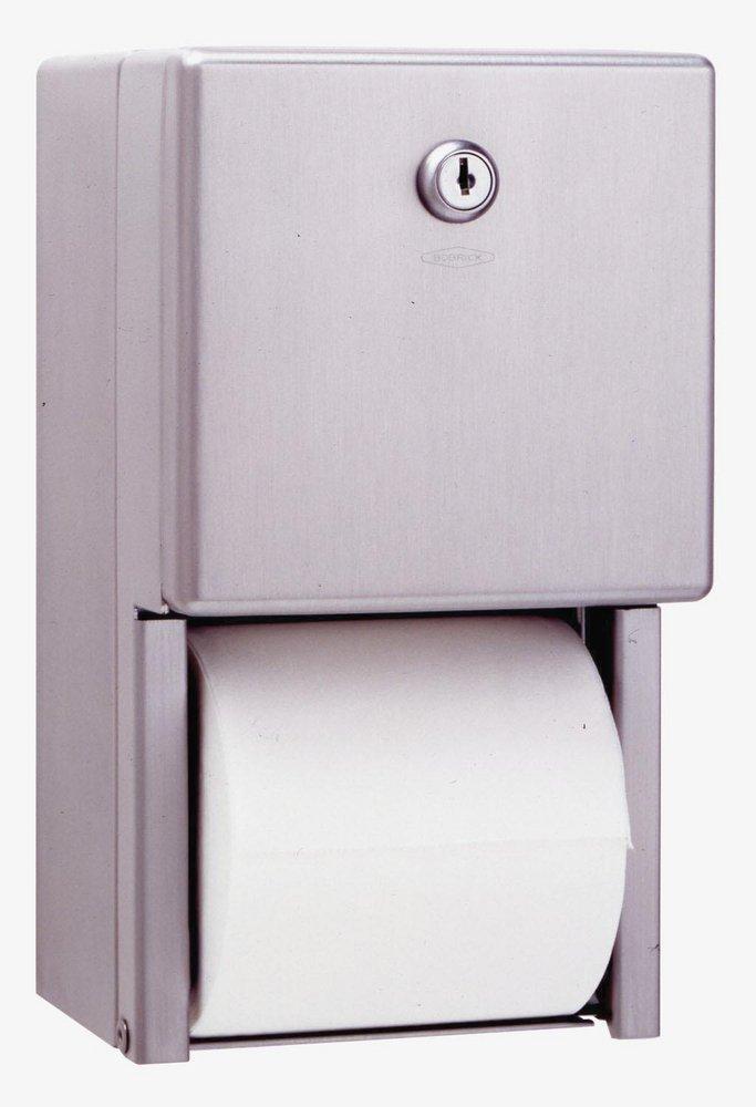 Bobrick Stainless Steel Multi Roll Tissue Dispenser 