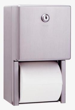 Multi Roll Tissue Dispenser in Stainless Steel