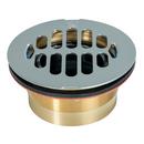 AB & A&trade; 2 in. Push On Stainless Steel Shower Drain 