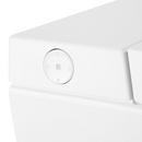 Signature Hardware White GLINDA DUAL-FLUSH WALL-MOUNT ELONGATED SMART TOILET WITH IN-WALL CARRIER 