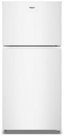 30 in., 19 cu. ft. Top Mount Freezer Refrigerator in White 