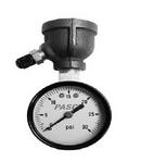 2 x 3/4 in. 0-100 psi Air Test Gauge FPT