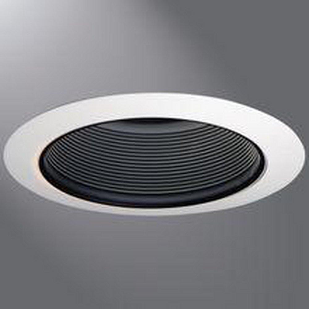 HALO White R30 Baffle Trim in White 