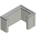Christy Concrete Products Grey Concrete Extension 