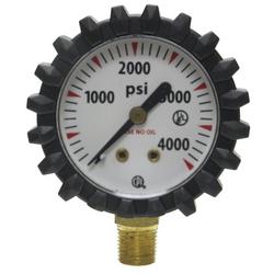 1-1/2 in. 4000 psi Uniweld Brazing Torch Gauge in Green