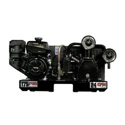 14 Hp Kohler Pro Electric Start 24Cfm 100Psi 175Psi Max Two Stage Skid Mount - No Tank