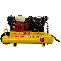 5.5 HP 10 Gal 170 Max PSI Single-Stage Portable Gas Reciprocating Air Compressor