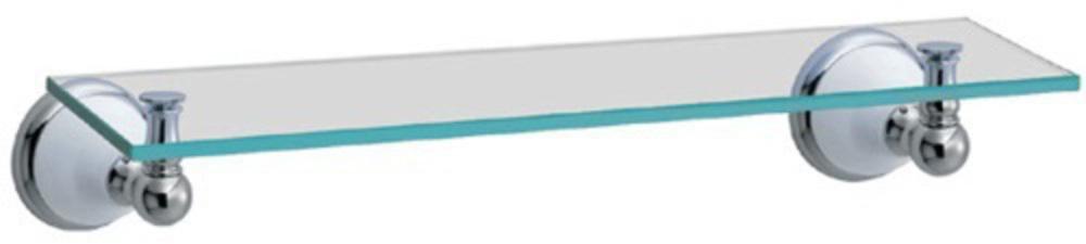 Gatco Polished Chrome 20 in. Glass Shelf 