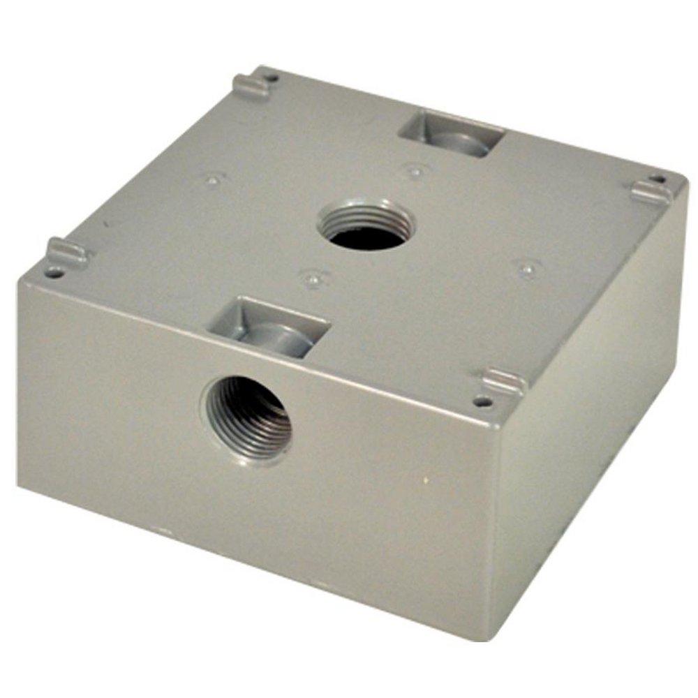 MARS Grey 4-14/25 in. Plastic Electrical Box 