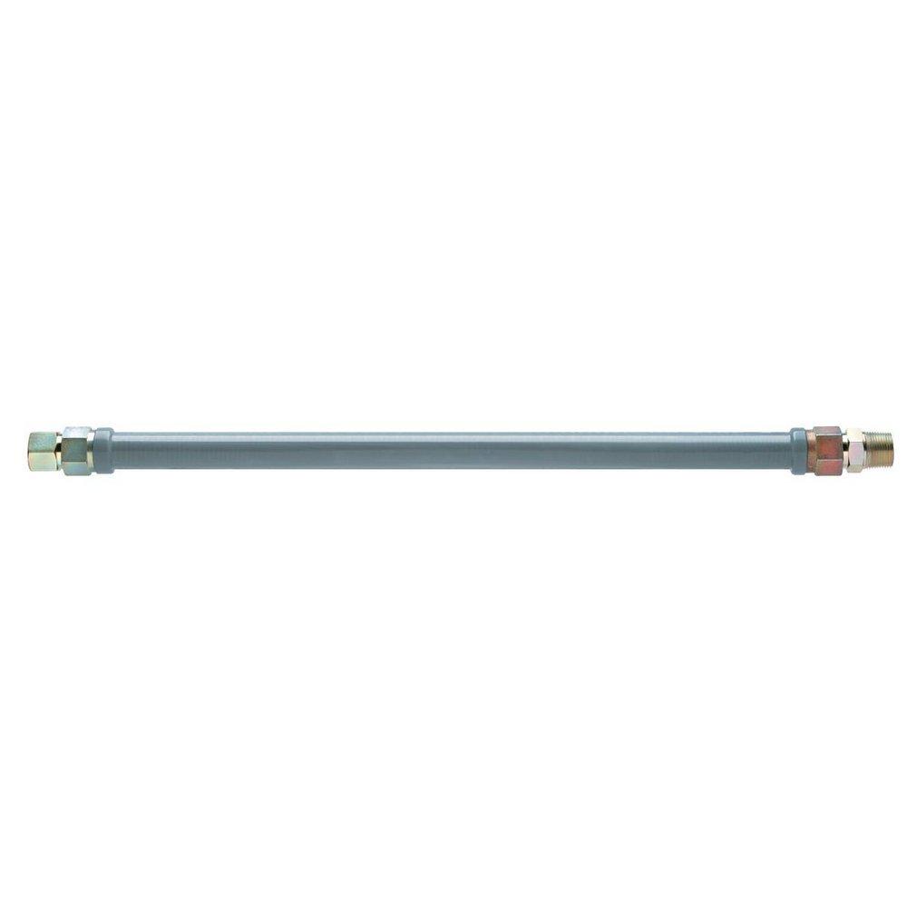 Dormont 3/4 in. Male Threaded x Female Threaded Gas Appliance Connector in Grey 