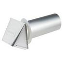 Deflecto Silver Aluminum Dryer Vent Hood 
