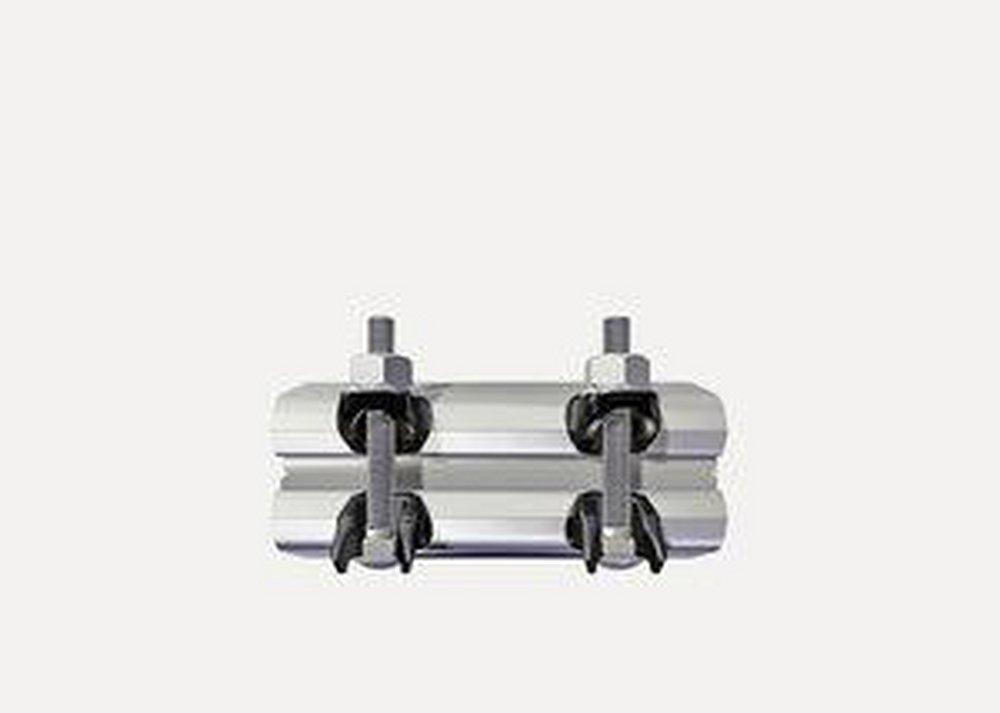Romac Industries 3 in. Stainless Steel Repair Clamp 
