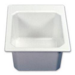 17 x 20 in. Self-rimming Laundry Sink in White