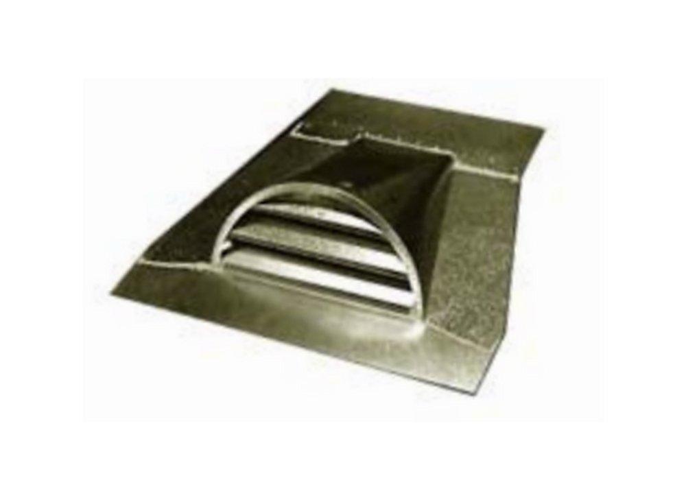 Amphenol Half Round Dormer Roof Vent with Screen 