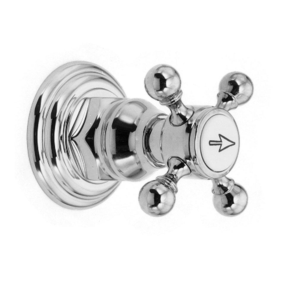 Newport Brass Polished Chrome 8-1/8 in. Brass Handle 