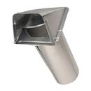 Deflecto Silver 4 in. Dryer Vent Hood 