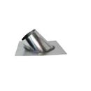 6 x 17 x 8 in. Galvanized Steel All Fuel Pipe Flashing