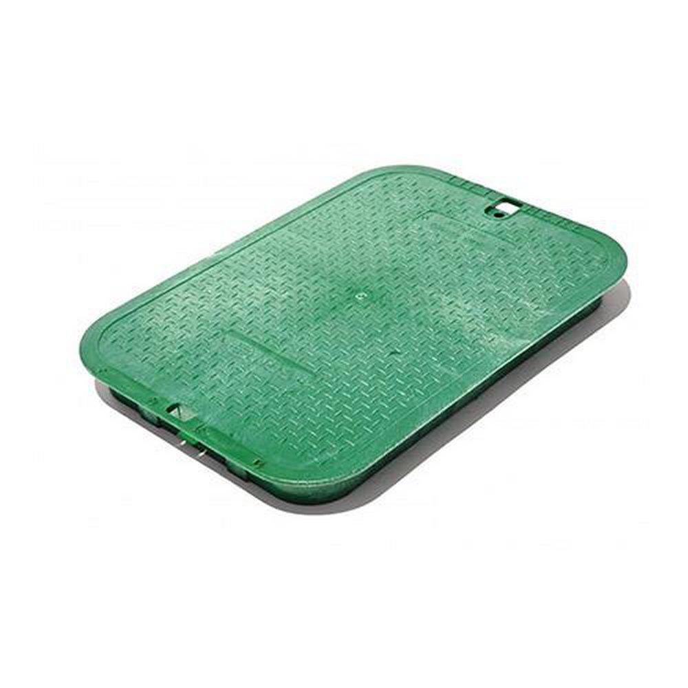 NDS Green 19 in. Valve Box Only Irrigation Control Valve Cover in Green 