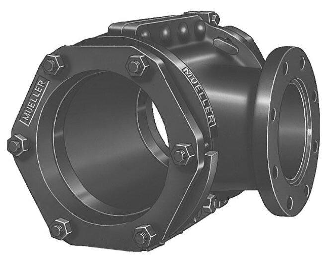 Mueller Company MH61510U 10X6 MJ - DI TAPN SLV 