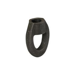 1/2 Black Malleable Iron EYE SOC