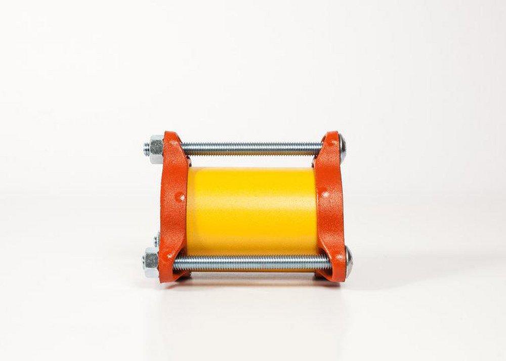 Romac Industries Shop Coated Bolt Restraint Joint Ductile Iron Coupling 