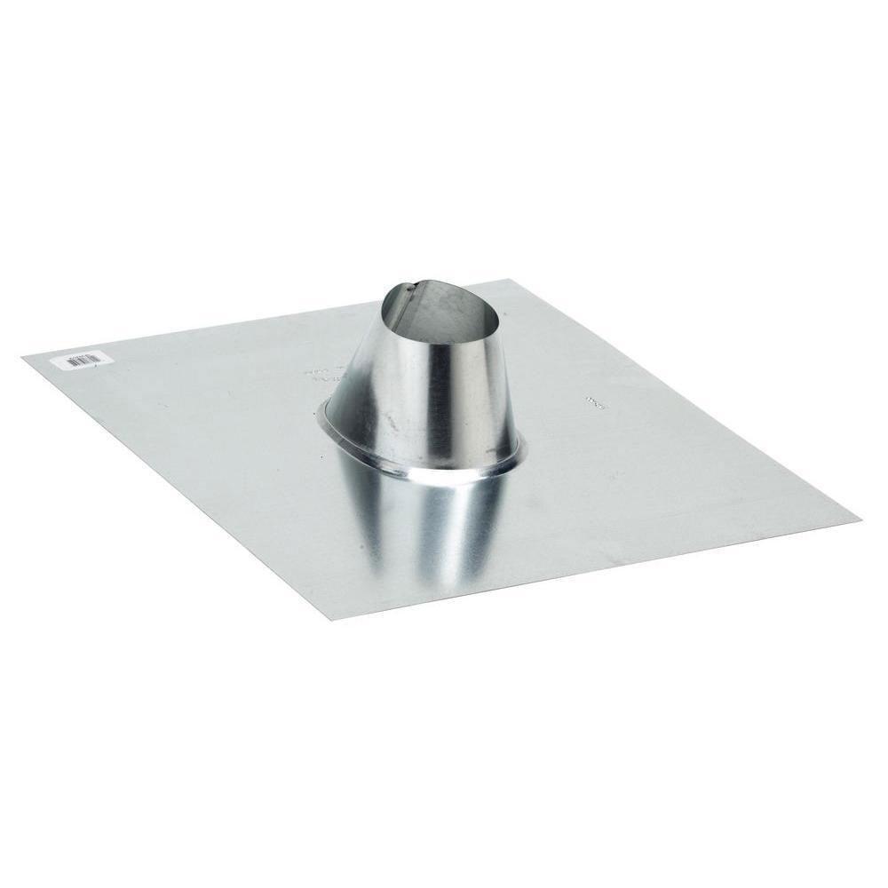 RFC Manufacturing Galvanized Standard Base Plumbers Flashing 