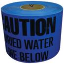 3 in. x 1000 ft. Non-detectable Water Tape in Blue