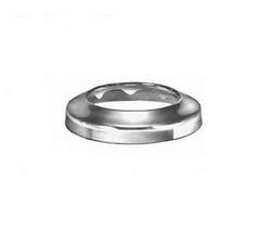 1-1/2 in. Metal Shallow Box Escutcheon in Chrome