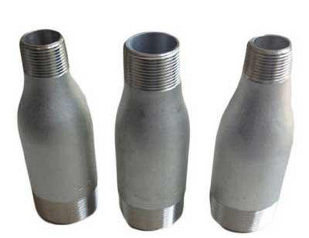 XH CS BxP Conc Swage Beveled x Plain Black Carbon Steel Nipple 