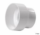 NDS White PVC Sewer and Drain Coupling 