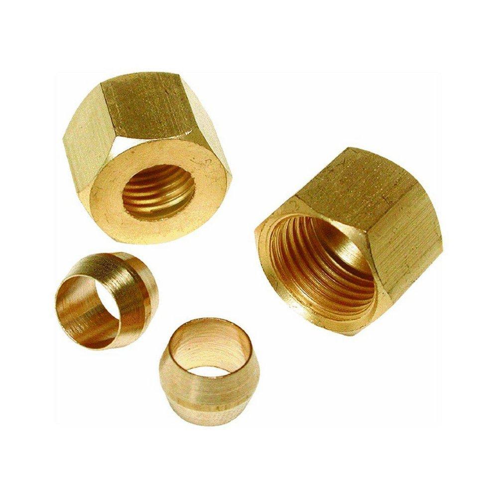 Dial Manufacturing Compression Brass Nut 