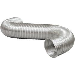 3 in. x 8 ft. Silver Uninsulated Flexible Air Duct